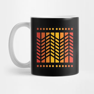 “Dimensional Extension” - V.4 Orange - (Geometric Art) (Dimensions) - Doc Labs Mug